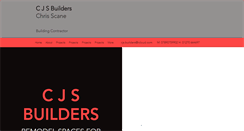 Desktop Screenshot of cjsbuilders.com